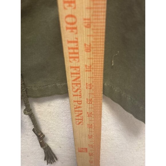 Forever 21 Olive Green Hooded Jacket With Drawstring & Pockets - Size S - Picture 3 of 8